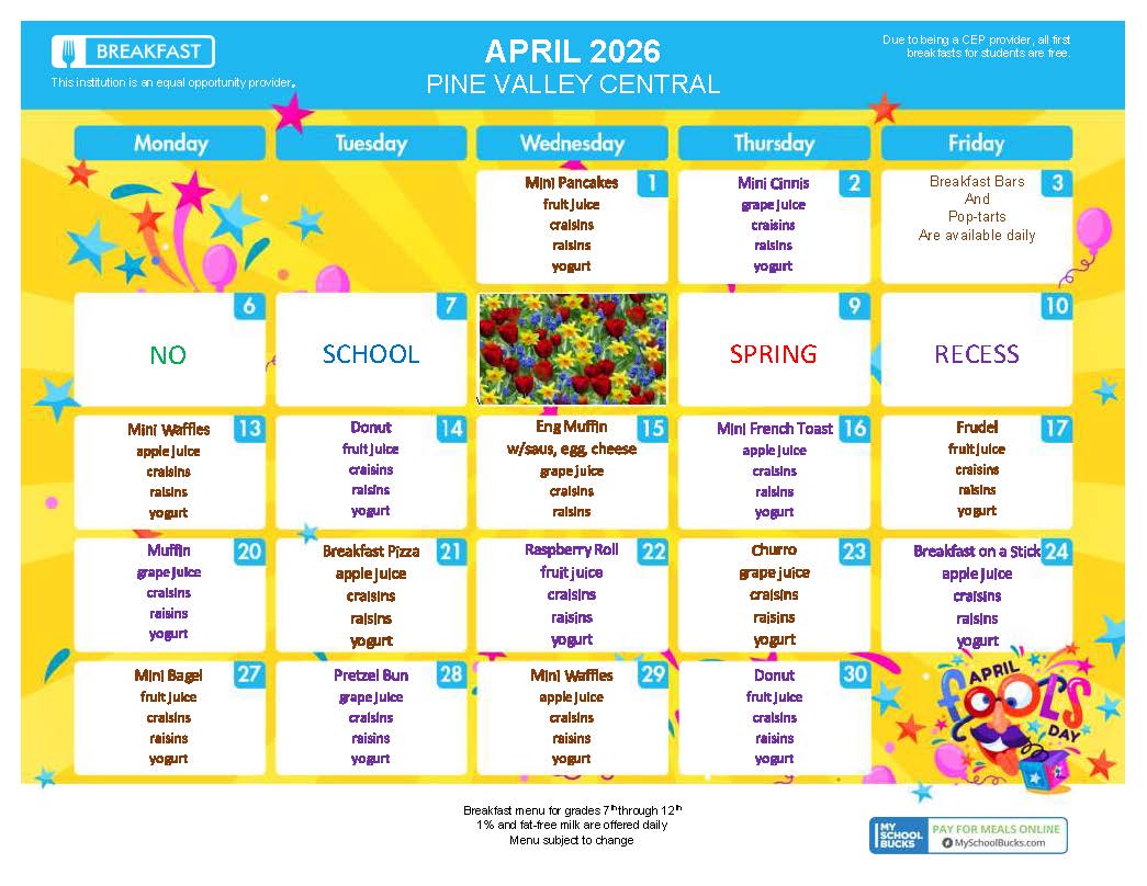 April 2026 Breakfast 7-12